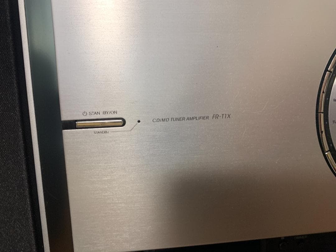 動作品 ONKYO CD/MDチューナーアンプシステム「X-T1X」FR-T1X
