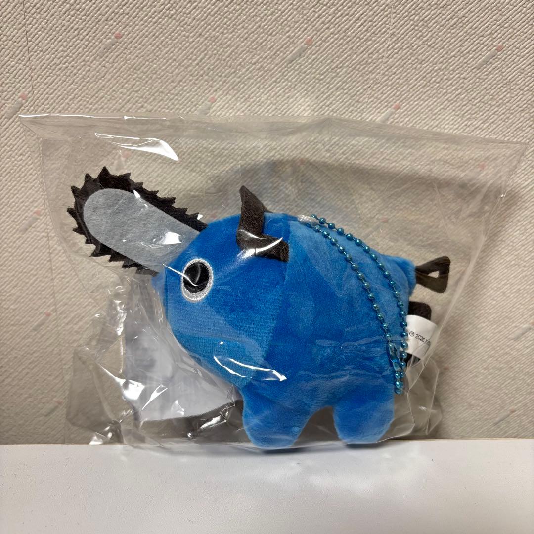 【最終値下げ】青ポチタ チェンソーマン LAWSON ぬいぐるみキーホルダー