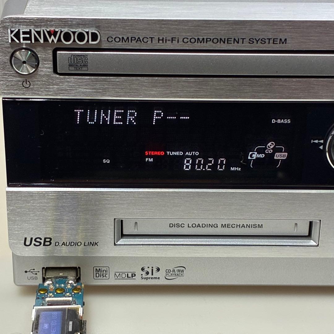 KENWOOD コンパクトHI-FIコンポーネントシステム 　RD-UDA77