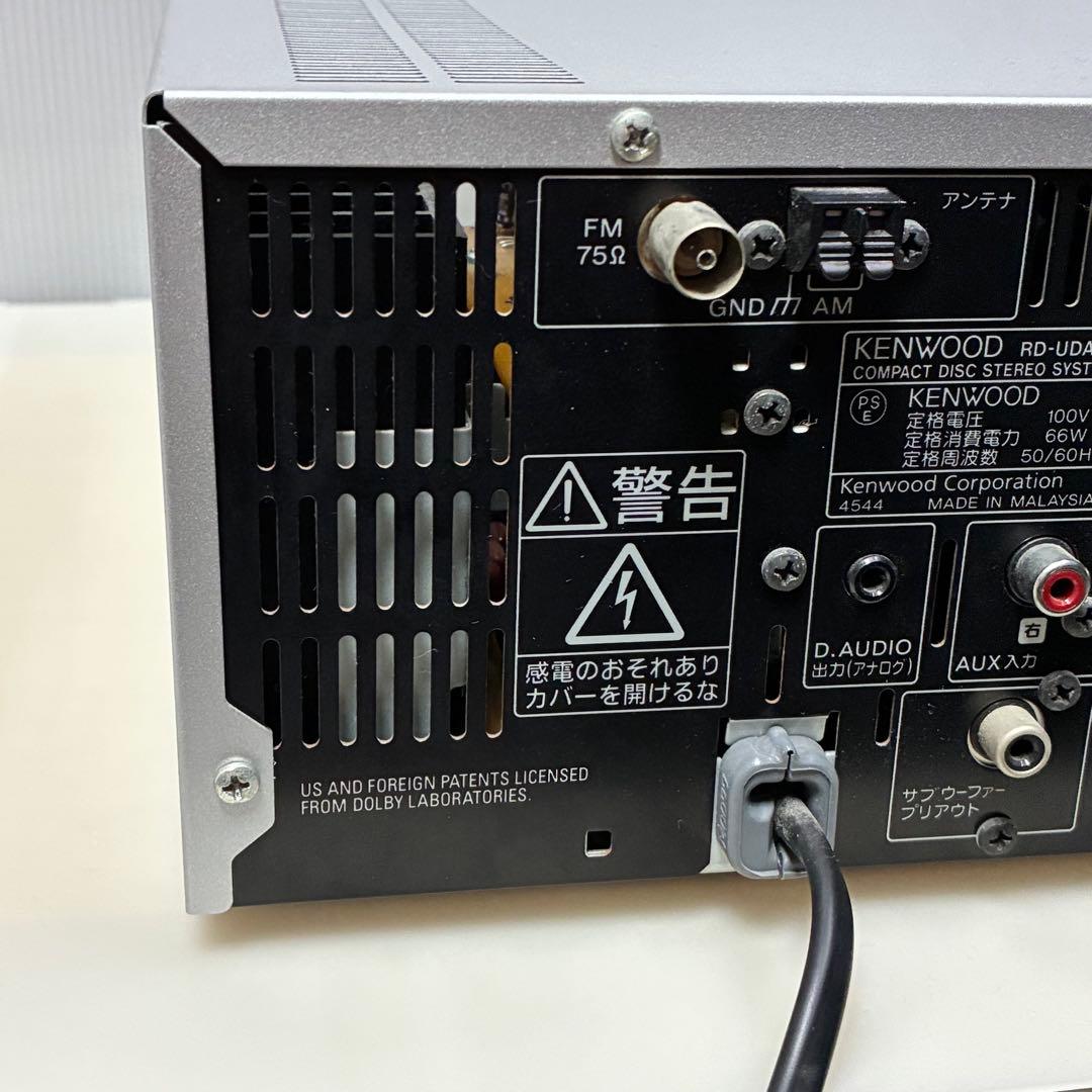 KENWOOD コンパクトHI-FIコンポーネントシステム 　RD-UDA77