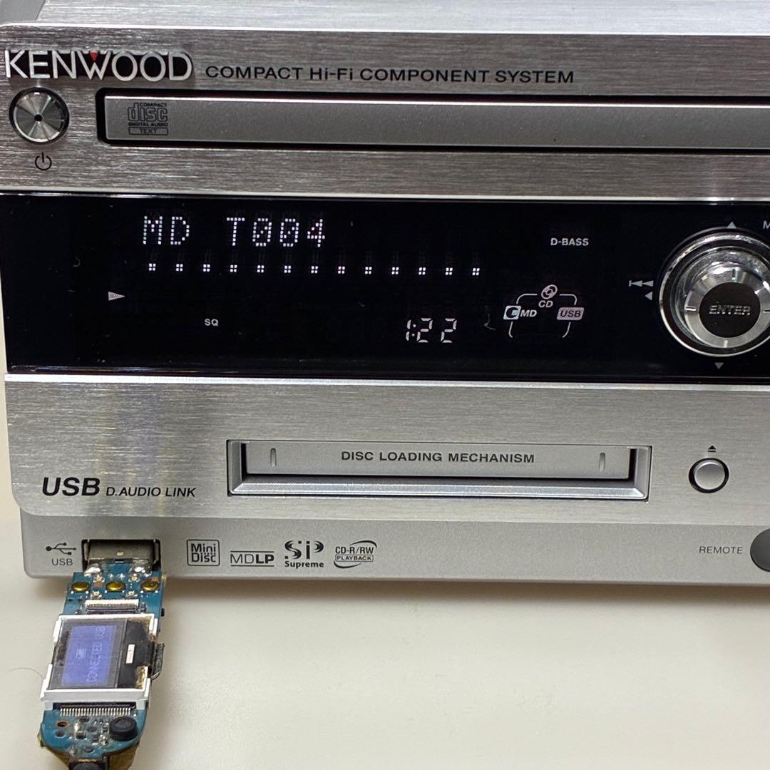 KENWOOD コンパクトHI-FIコンポーネントシステム 　RD-UDA77