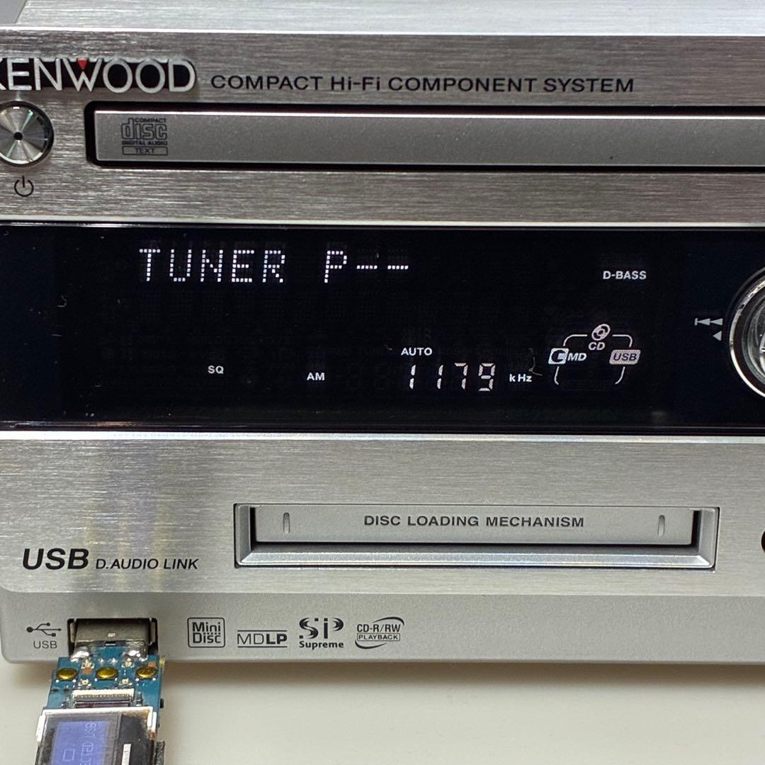 KENWOOD コンパクトHI-FIコンポーネントシステム 　RD-UDA77