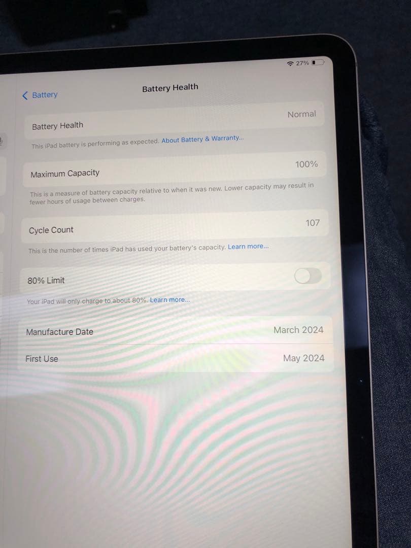 iPad Air 13インチ 【M2/2024】128GB SIMフリー N69