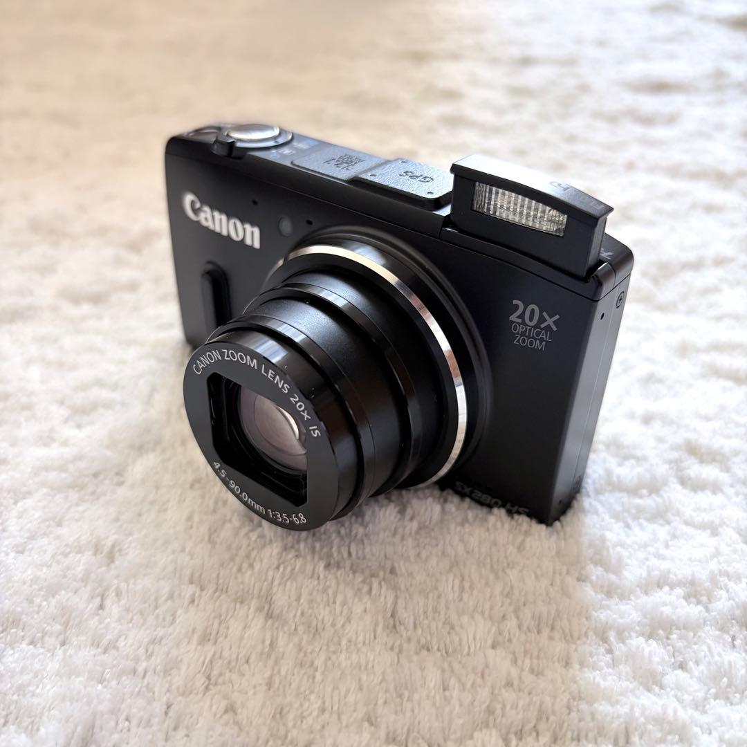 美品【動作確認済】Canon キャノン PowerShot SX280 HS 黒