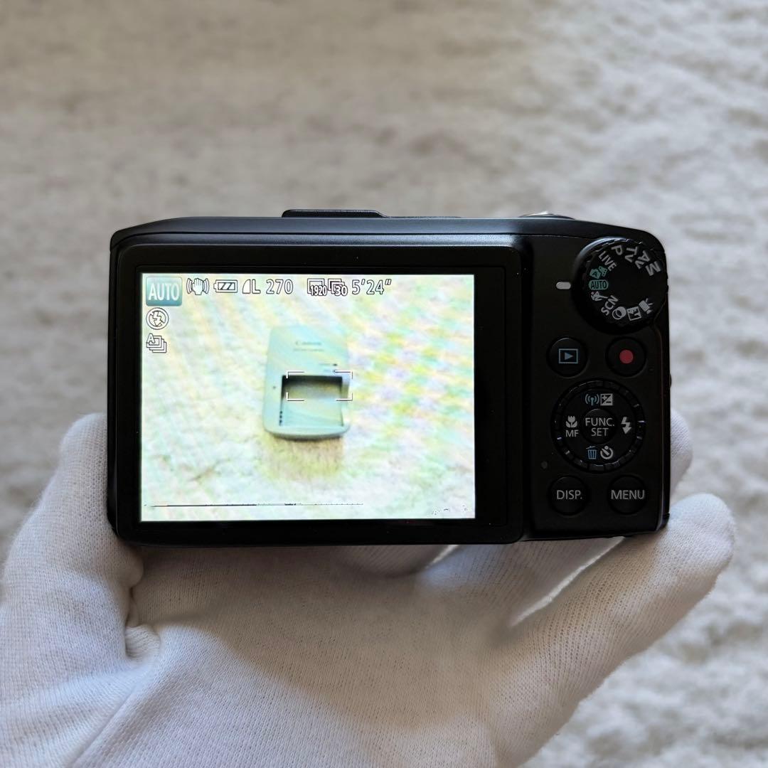 美品【動作確認済】Canon キャノン PowerShot SX280 HS 黒