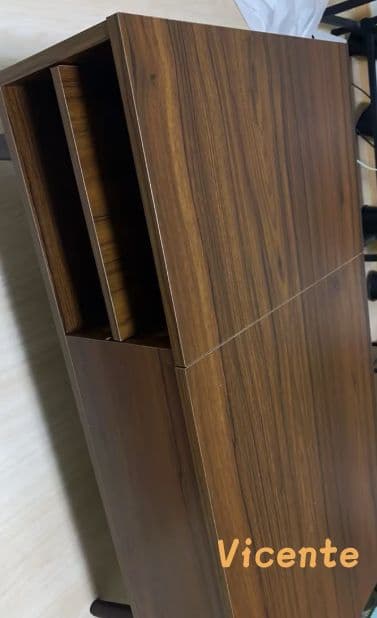 Vicente 高さ調整可能 リビングセンターテーブル 収納付き モーデン