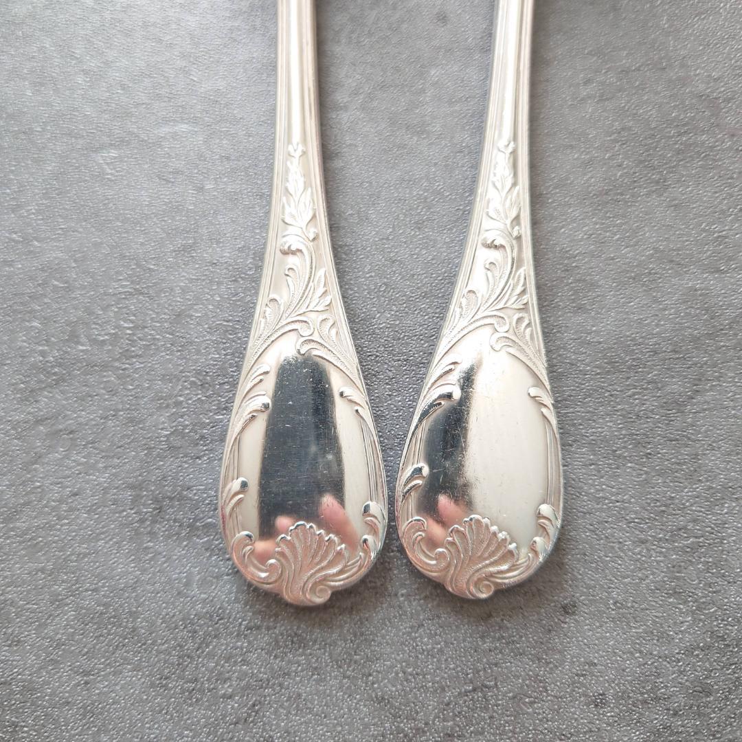 希少 クリストフル マルリー デザートスプーン 2点