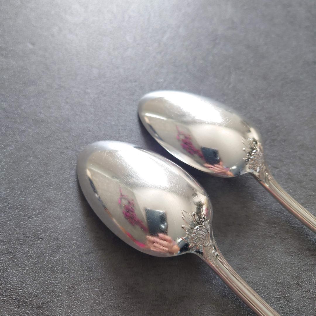 希少 クリストフル マルリー デザートスプーン 2点