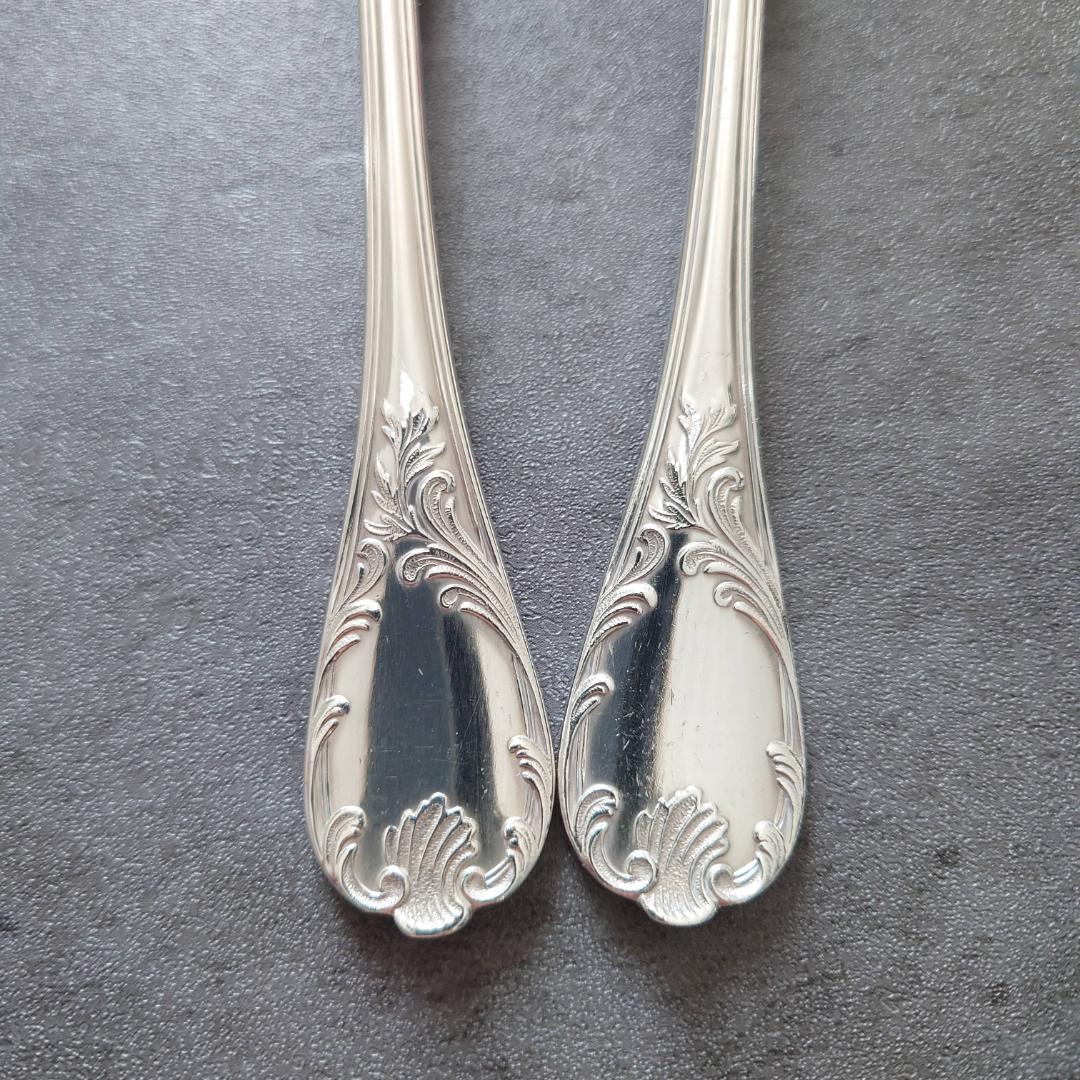 希少 クリストフル マルリー デザートスプーン 2点