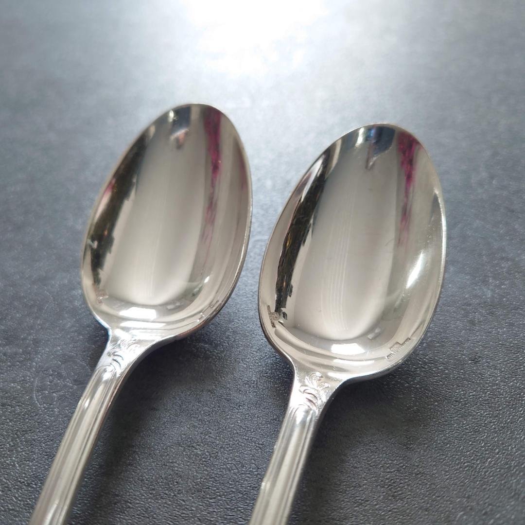 希少 クリストフル マルリー デザートスプーン 2点