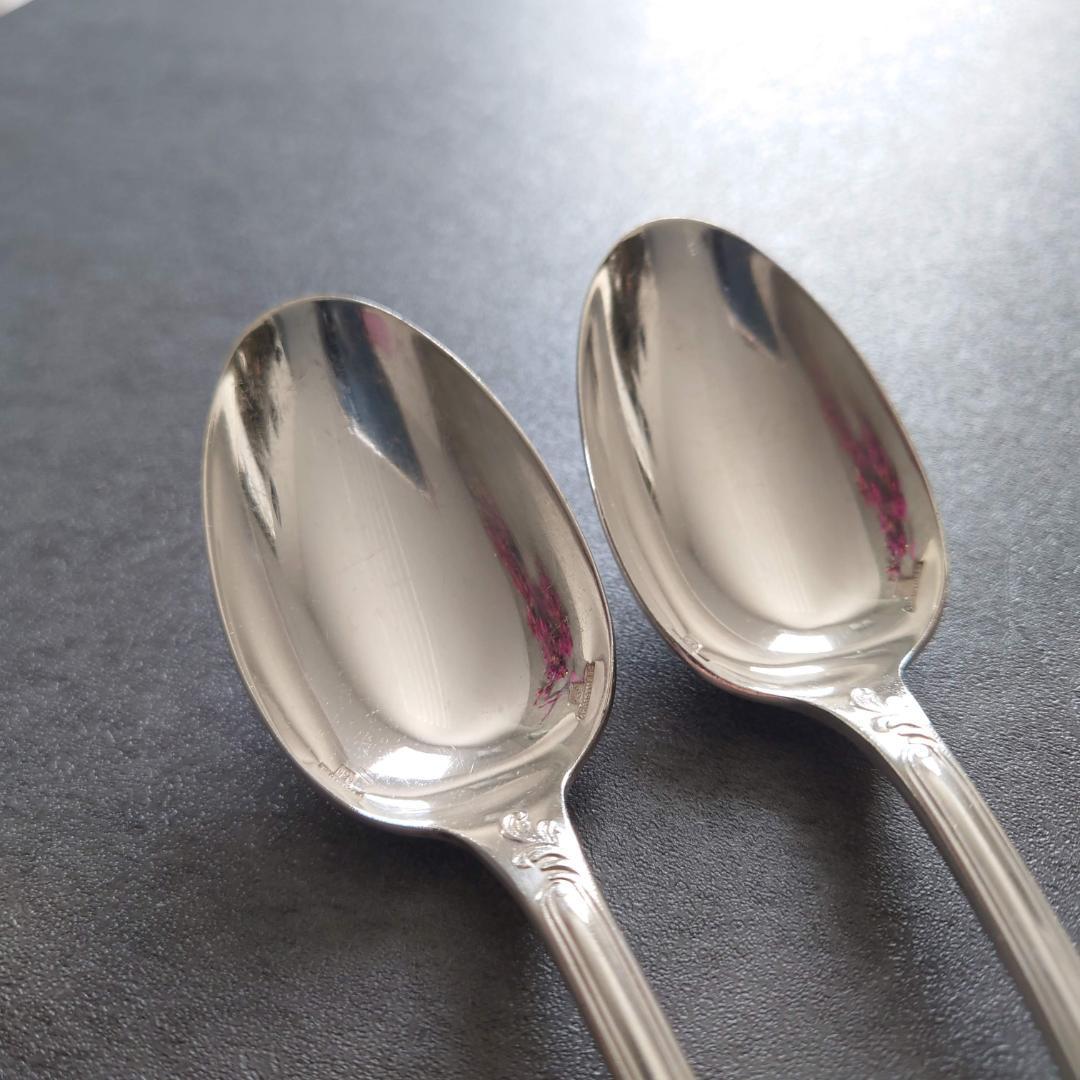 希少 クリストフル マルリー デザートスプーン 2点