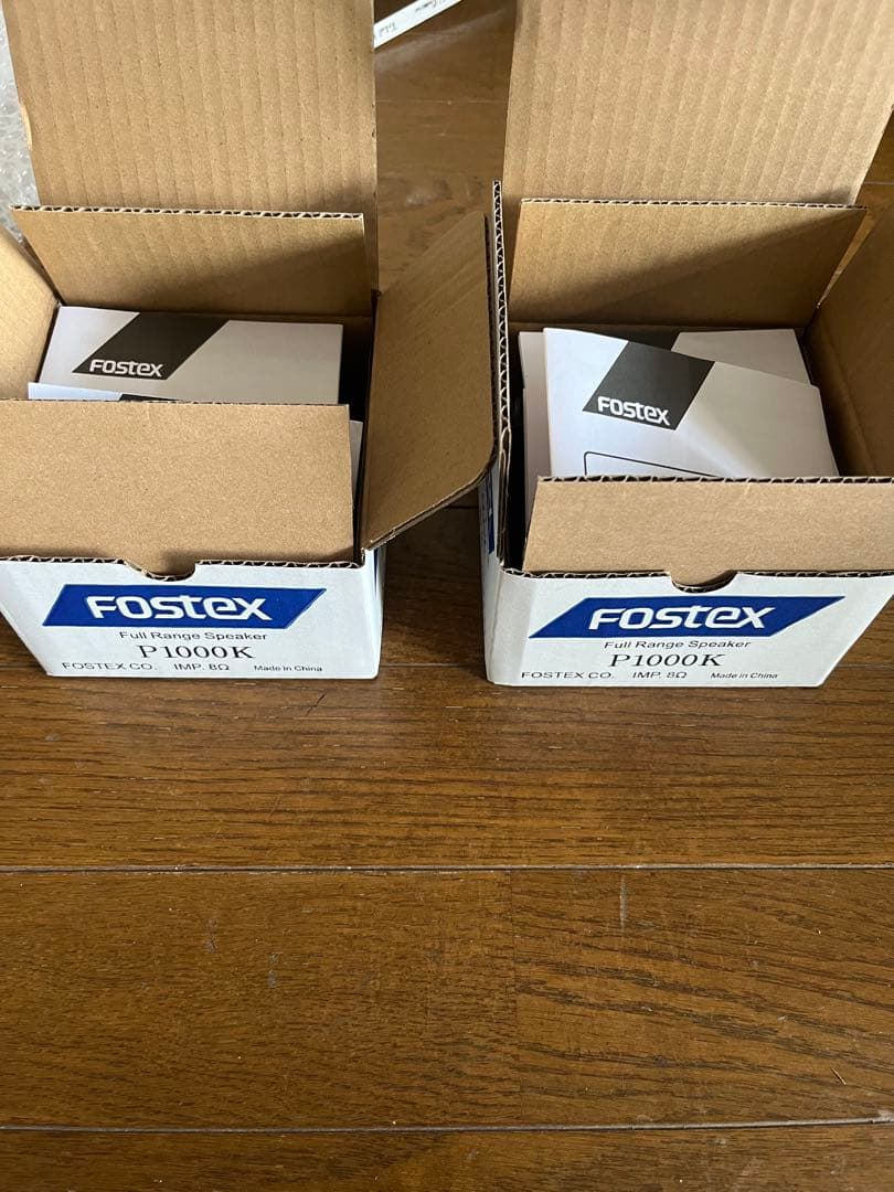 FOSTEX P1000-E & P1000K スピーカー