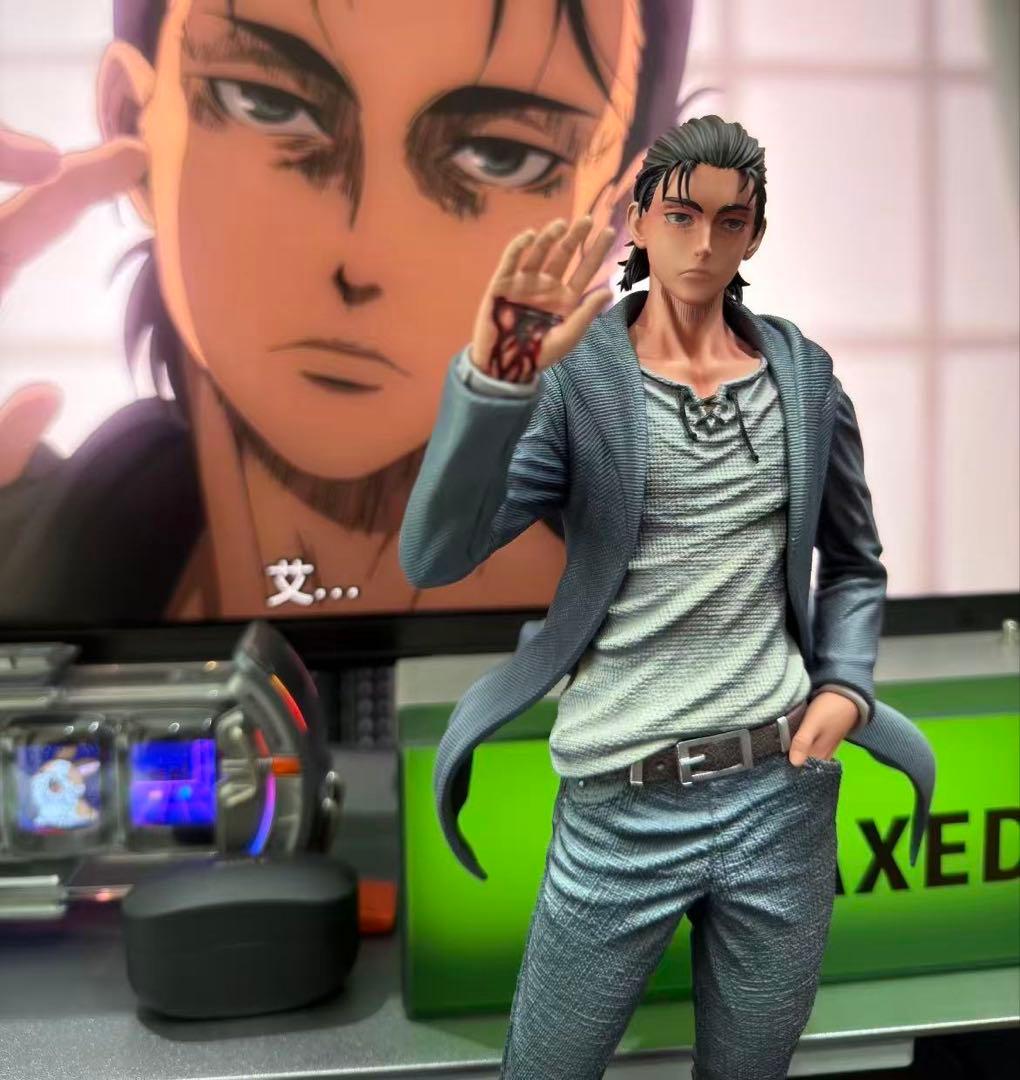 進撃の巨人 ③ エレン·イェーガーガレージキット ガレキ スタチュー