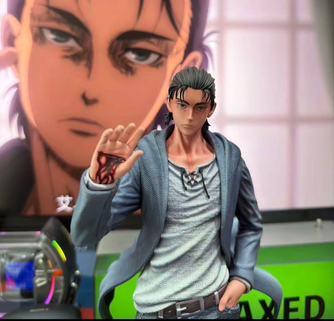 進撃の巨人 ③ エレン·イェーガーガレージキット ガレキ スタチュー