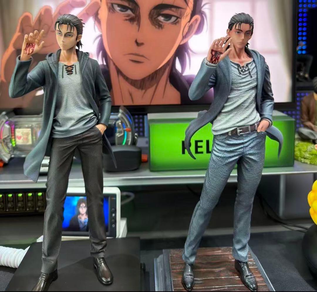 進撃の巨人 ③ エレン·イェーガーガレージキット ガレキ スタチュー