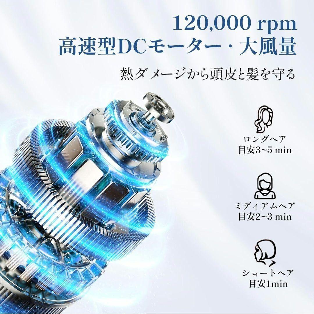 くるくるドライヤー 多機能ドライヤー カールドライヤー 収納ボックス付き 大風量