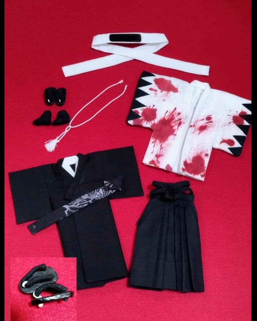 確認用　アイシードール　男の子　着物　ハロウィン　新撰組　新選組　ブライス