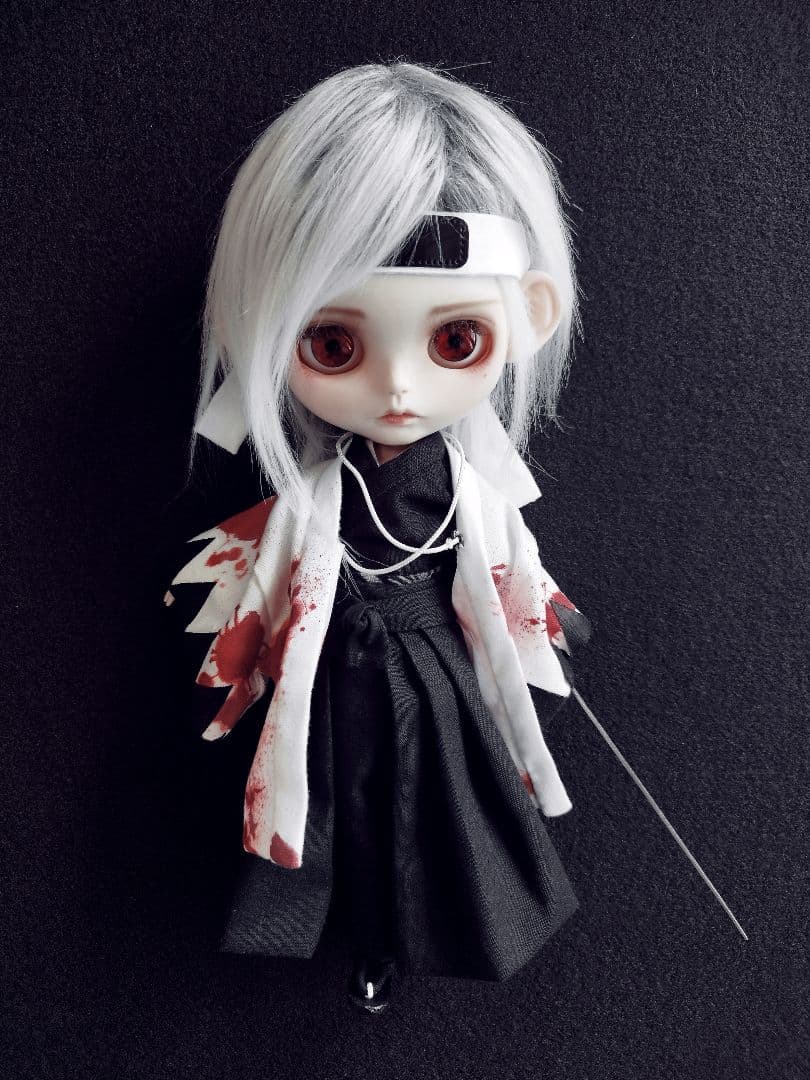 確認用　アイシードール　男の子　着物　ハロウィン　新撰組　新選組　ブライス