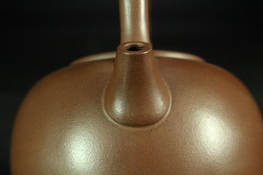 中国美術 煎茶 紫泥 茶器 急須 在印(K-YC690)