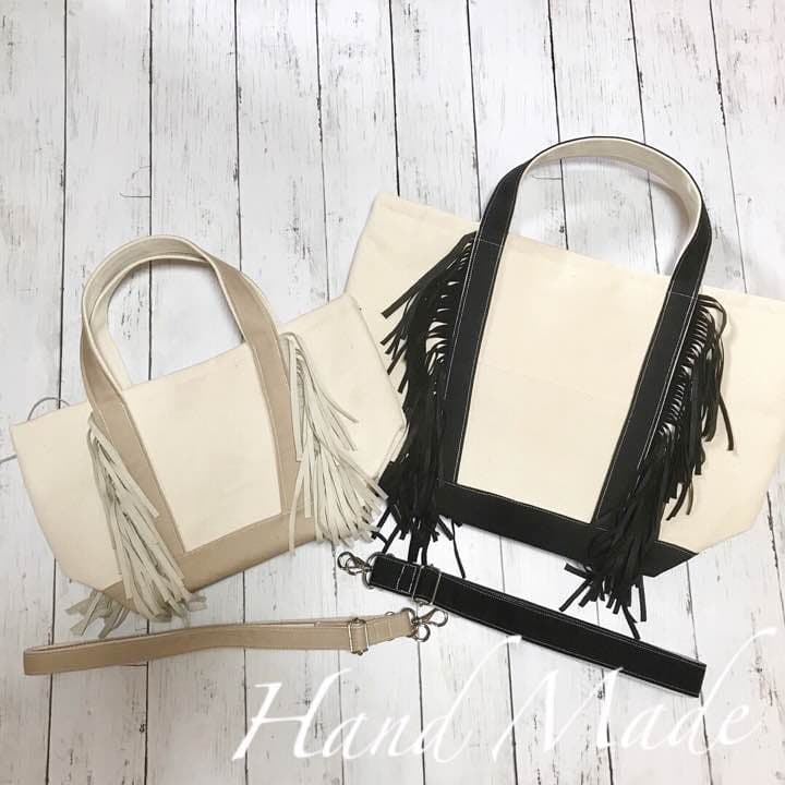 オーダー受付中.*・゜トートバッグ フリンジバッグ ショルダーバッグ