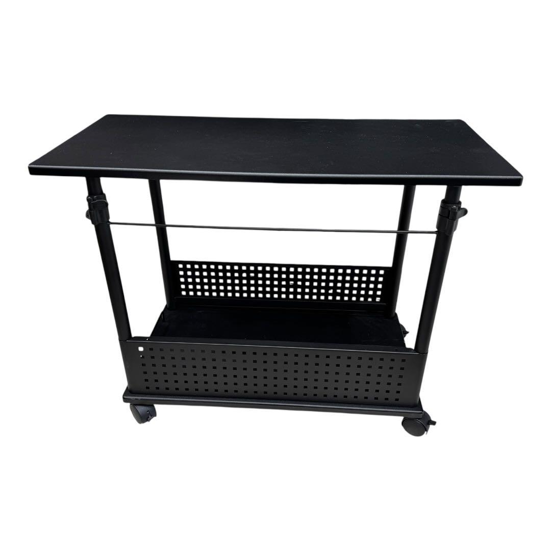 【3点セット】Bauhutte エクステンションデスク　ブラック　バウヒュッテ