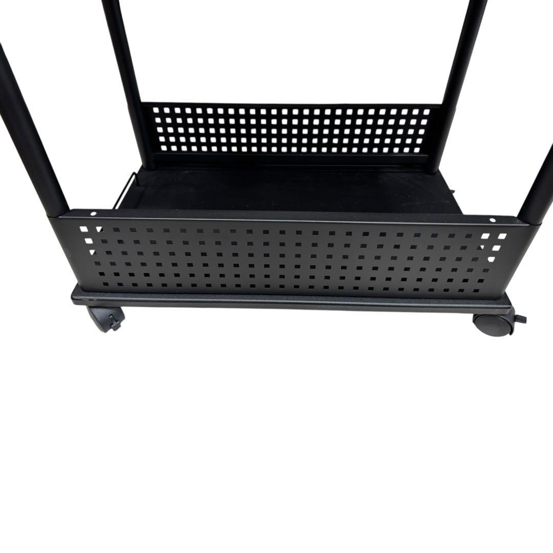 【3点セット】Bauhutte エクステンションデスク　ブラック　バウヒュッテ