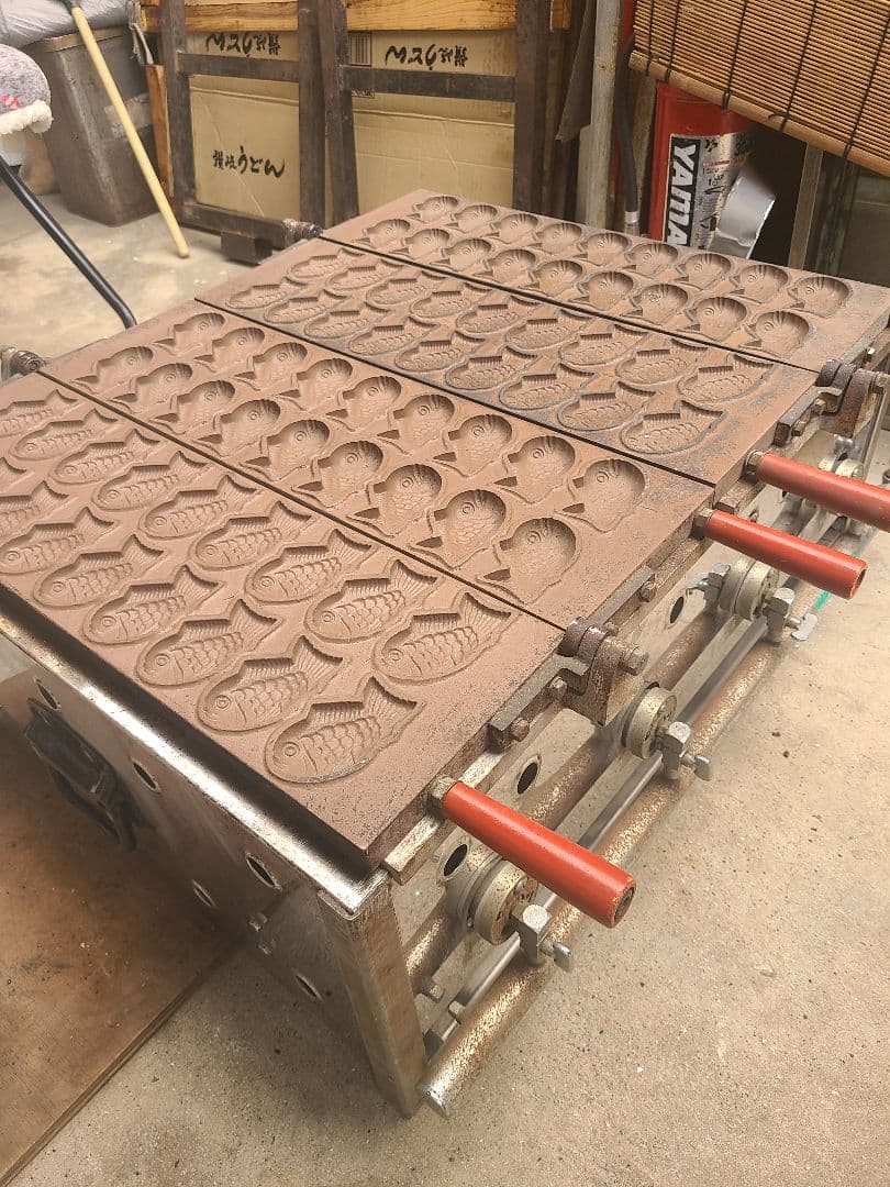 ミニたい焼き機　業務用　プロパンガス用　たい焼き　調理器具