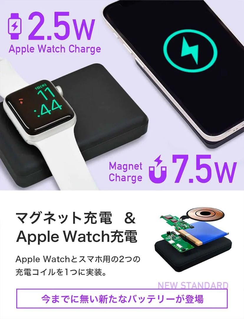 CIO ガジェットポーチ & モバイルバッテリー セット