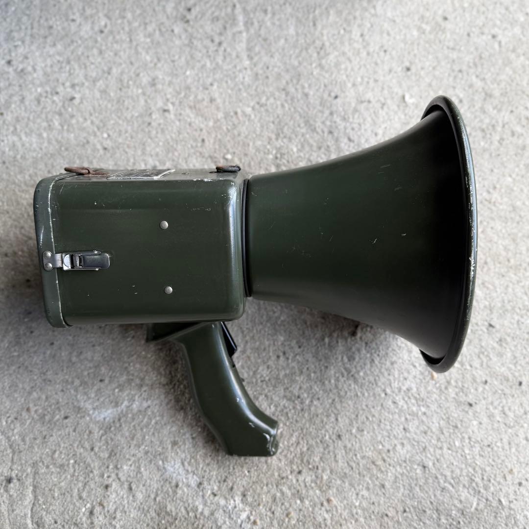 SNT1739 米軍放出品 拡声器「AN/PIQ-5A 」 動作未確認 現状品