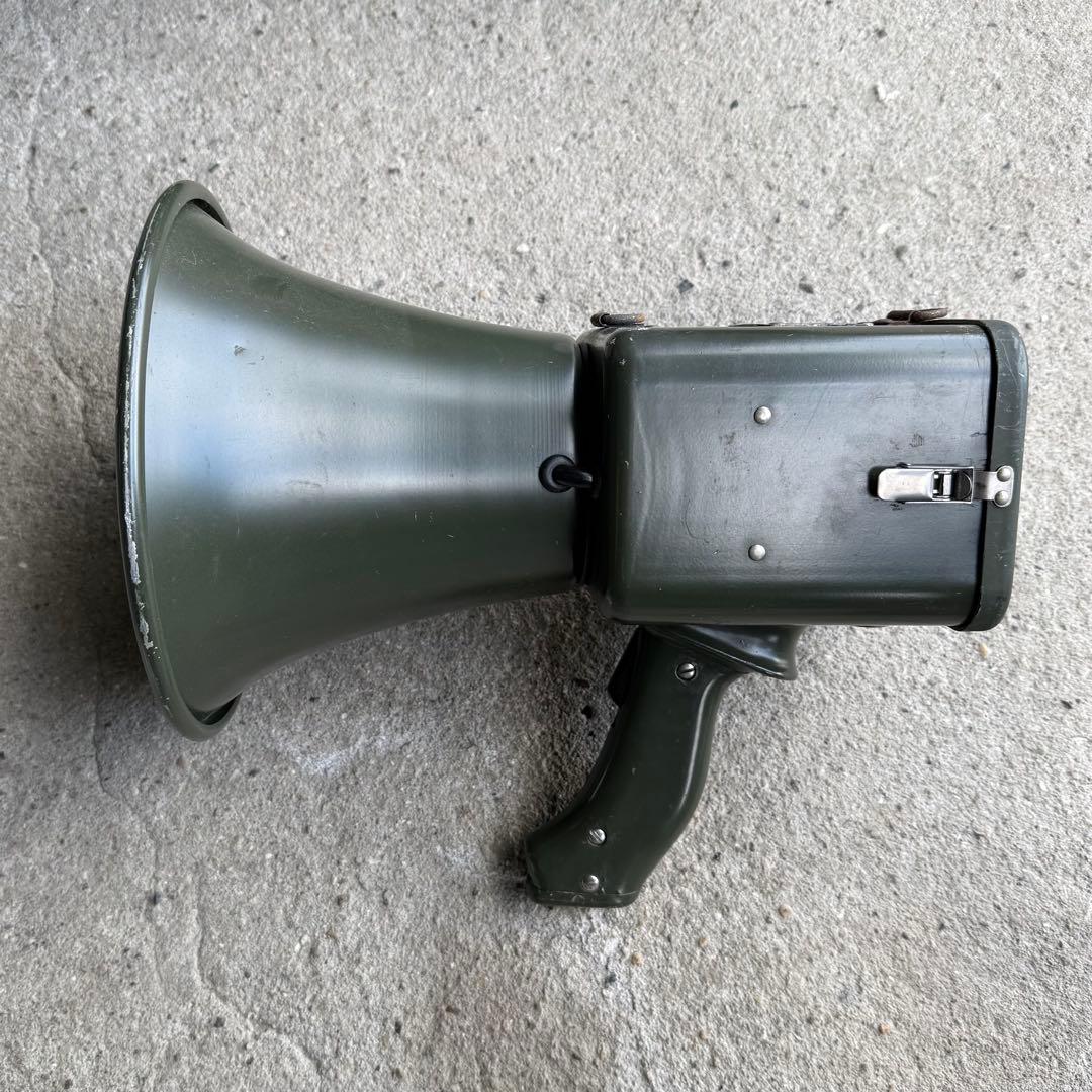 SNT1739 米軍放出品 拡声器「AN/PIQ-5A 」 動作未確認 現状品