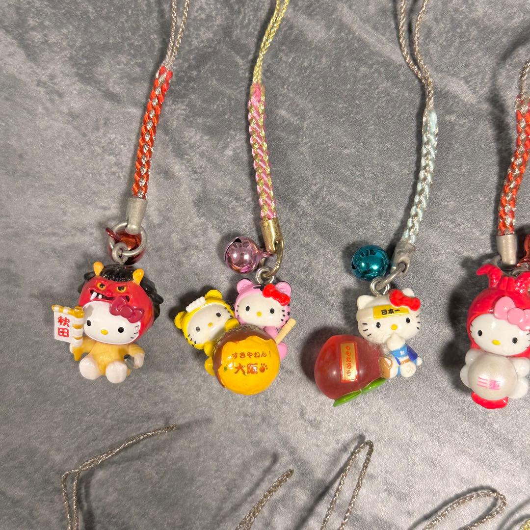 ご当地キティ ハローキティ ご当地限定 ストラップ まとめ売り レア コラボ
