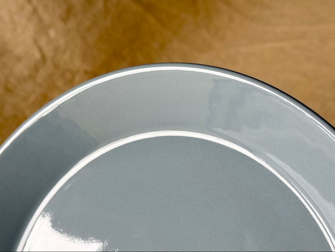 ARABIA Teema(ダークグレー)プレート(23cm)2枚セット