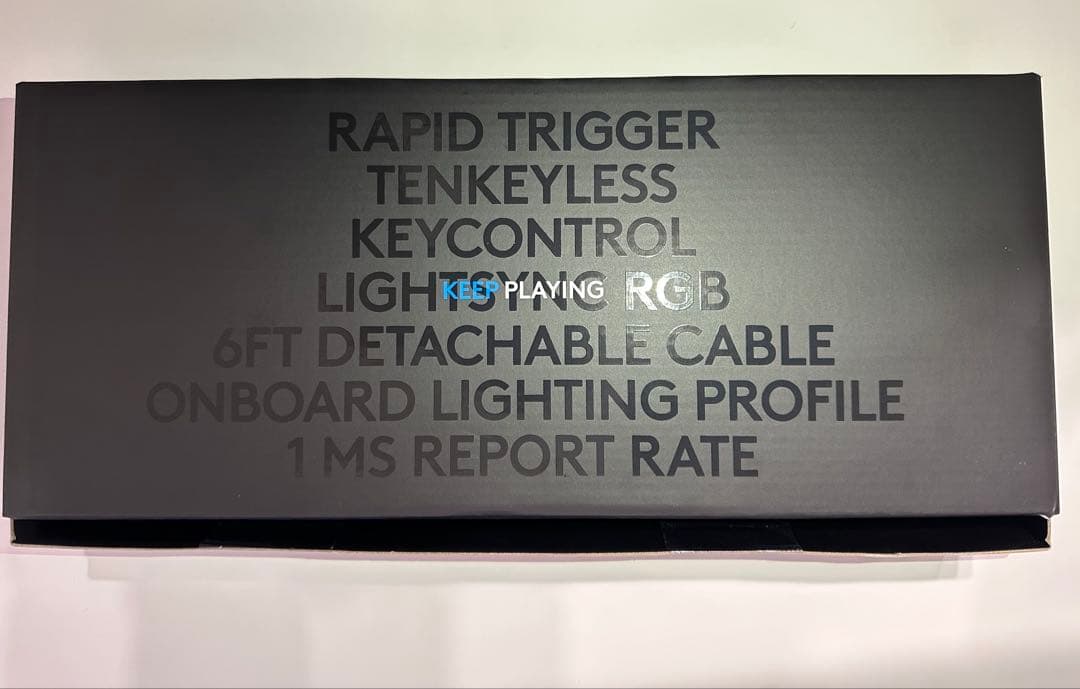 Logicool G PRO X TKL RAPID ホワイトキーボード