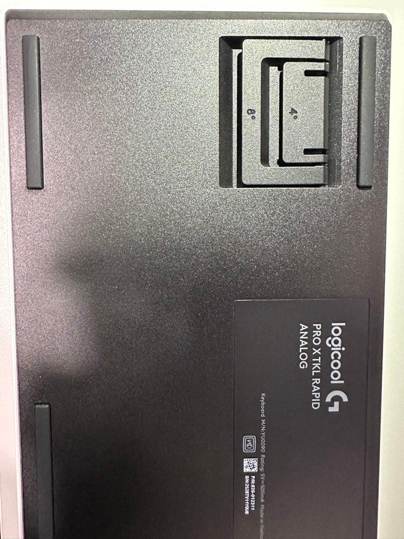 Logicool G PRO X TKL RAPID ホワイトキーボード