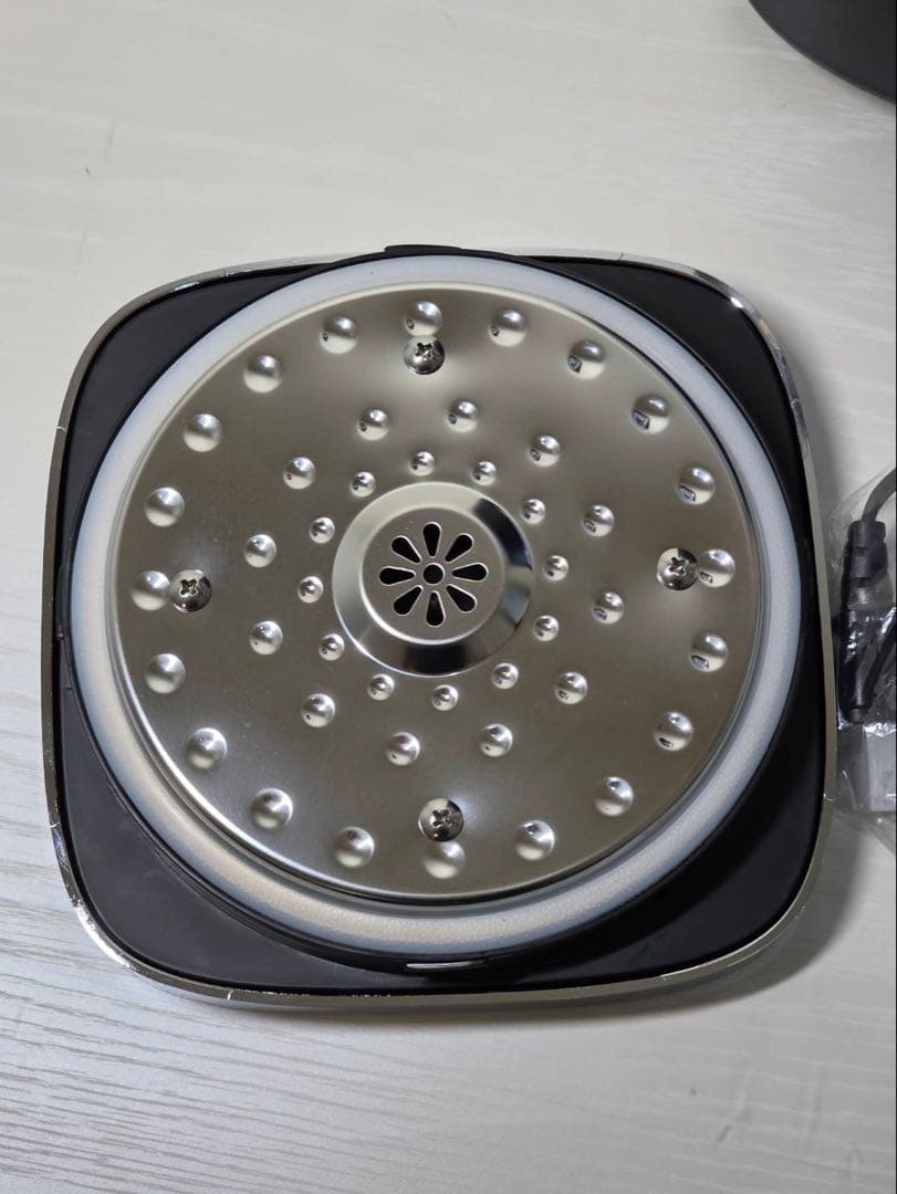 山善 加熱式加湿器 スチーム式 上部給水 2.4L 大容量 ブラック