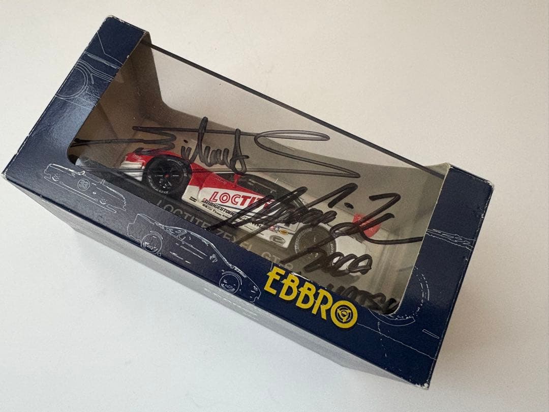 EBBRO GT-R JGTC ロックタイト エリックコマス 影山正美 サイン