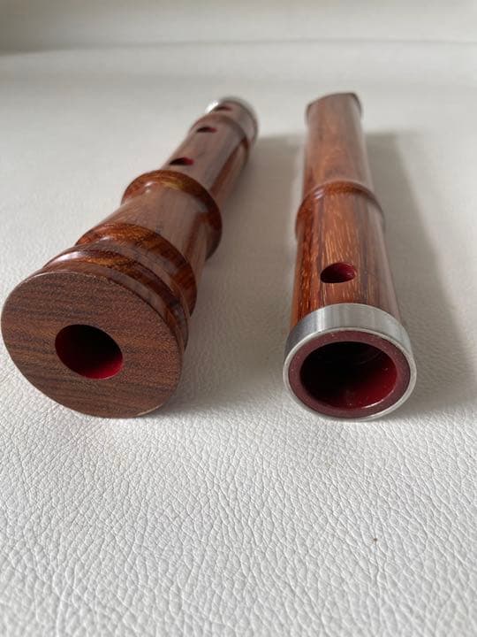 尺八 和楽器 楽器 木管 二本継 中古品
