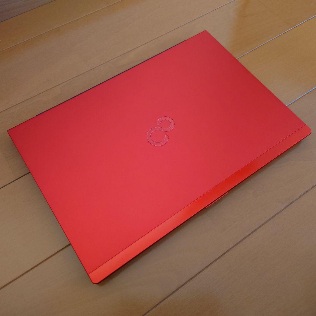設定済✨️超軽量！富士通LIFEBOOK UH75/B1✨️レッド✨️オフィス付
