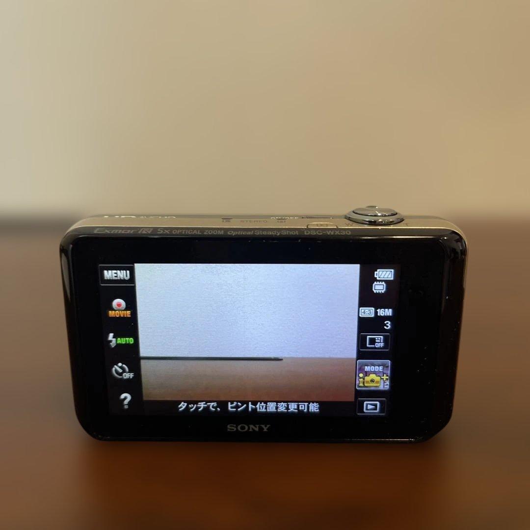3941 Sony ソニー Cyber-shot WX30 ゴールド デジカメ