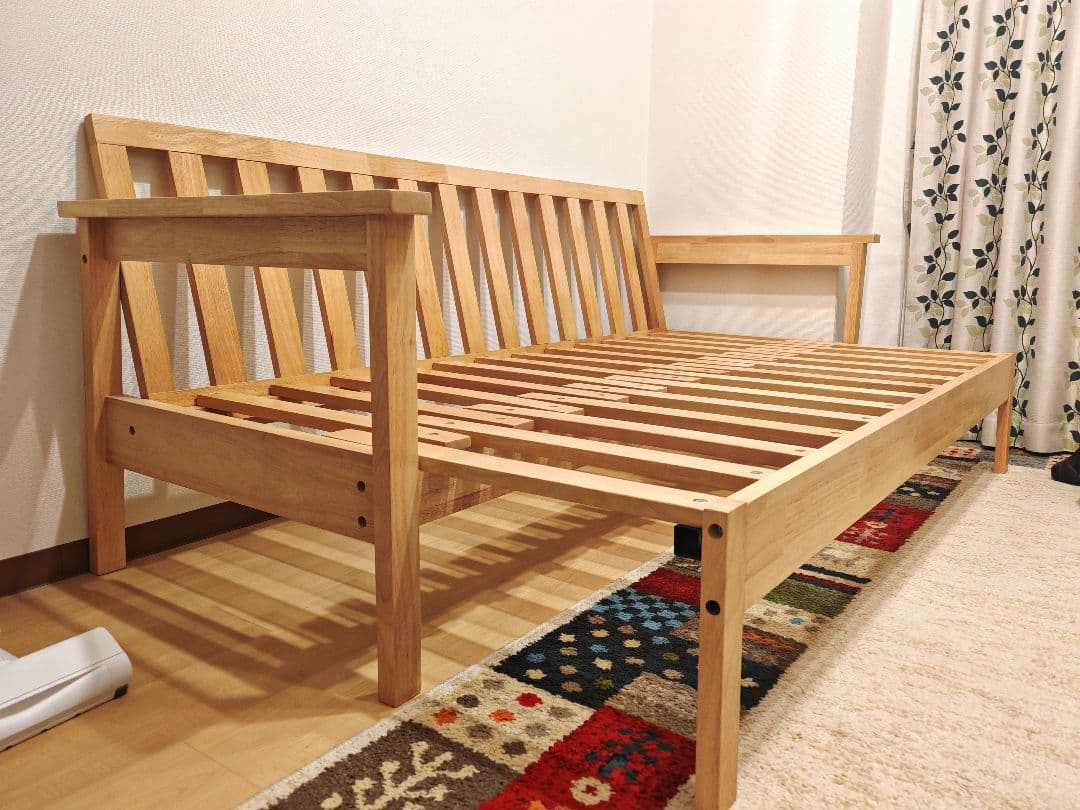 ソファベッド グレー 美品