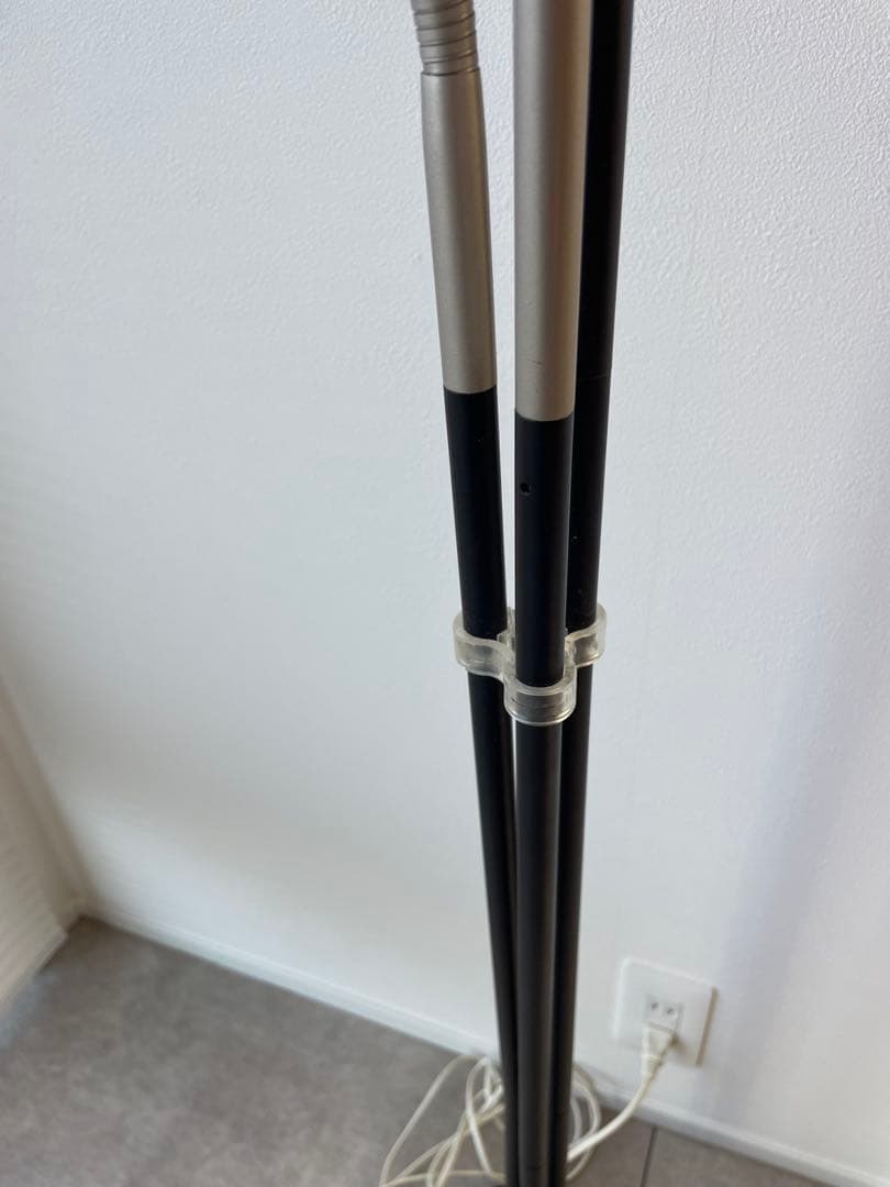 IKEA フロアランプ KVART クヴァルト ブラック