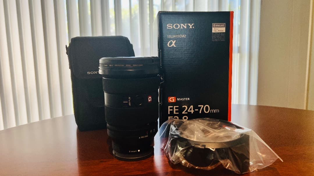 【美品】SONY FE 24-70mm F2.8 GM II レンズプロテクタ付