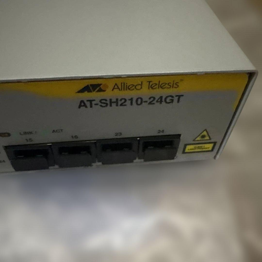 【送料無料】アライドテレシス　AT-SH210-24GT（RoHS）　箱書類なし