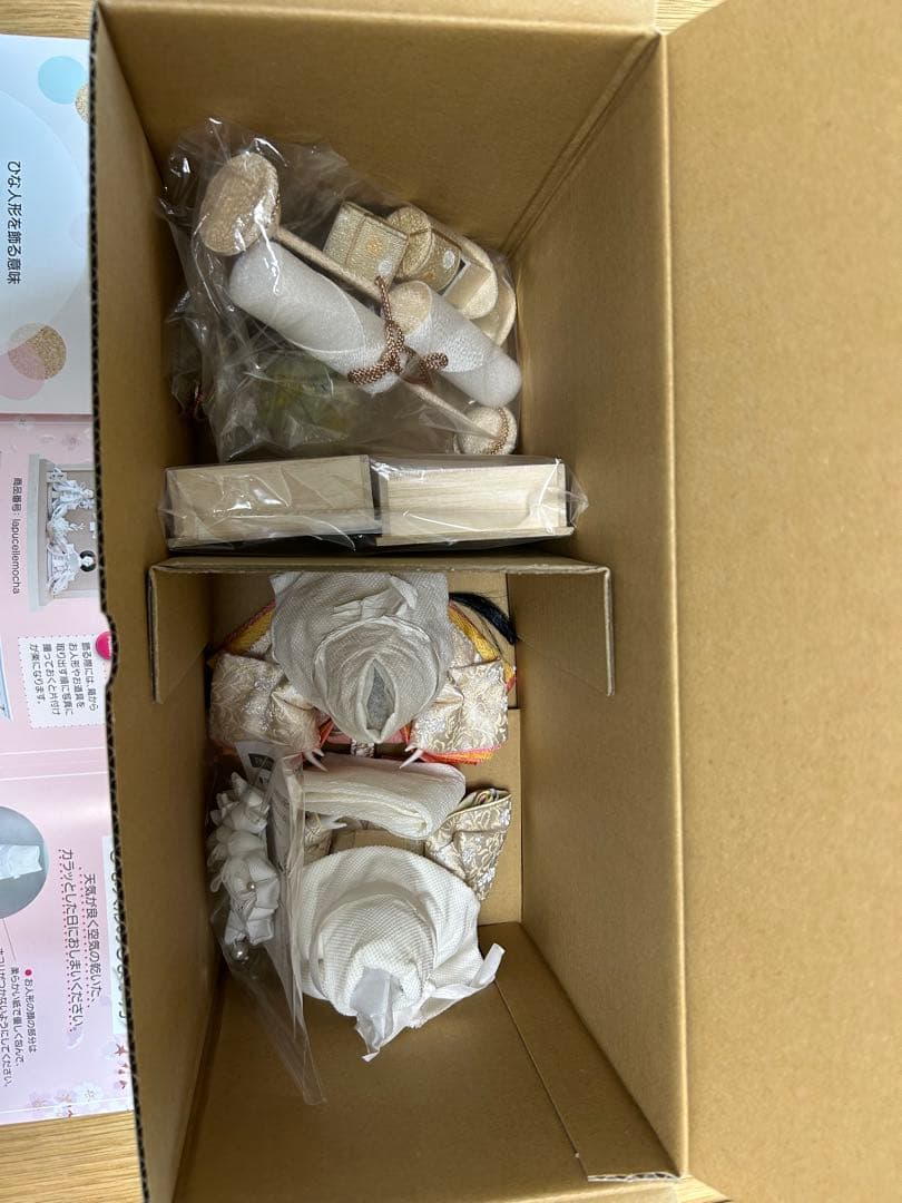 【新品同様】ひな人形 ケース飾り Cerisier コンパクト