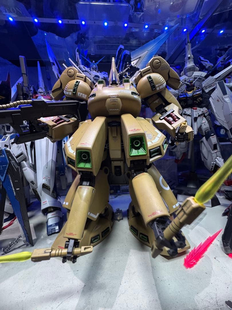 MG ジオ　ジ・Ｏ　塗装完成品　ガンプラ　プラモデル　塗装済み　Zガンダム