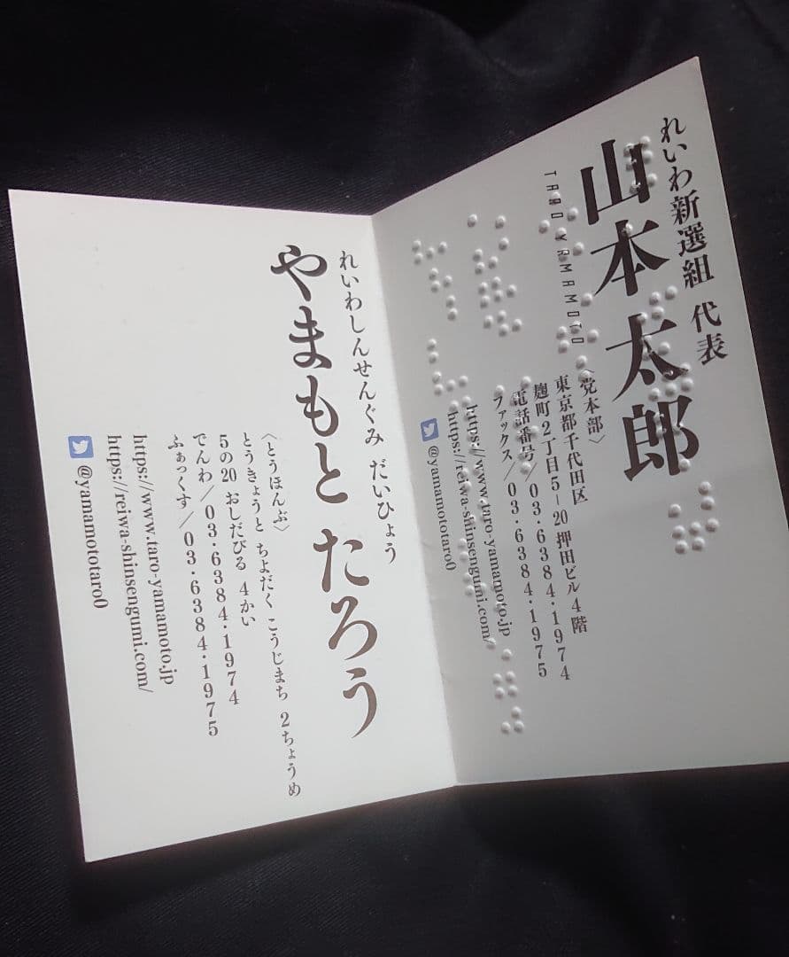 山本太郎 れいわ新選組 ピンバッジ