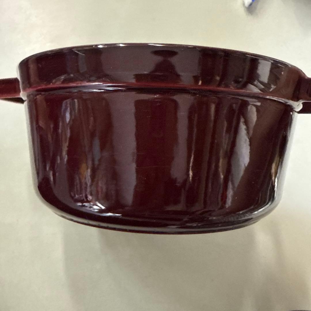 STAUB LA COCOTTE 赤 鍋 22cm