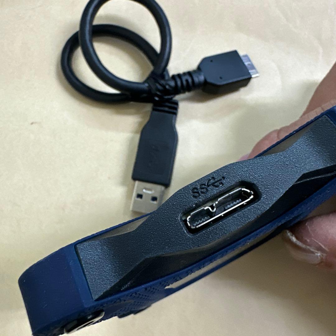 ポータブルSSD 480GB 耐衝撃 軽量 PS5/PS4/Mac対応