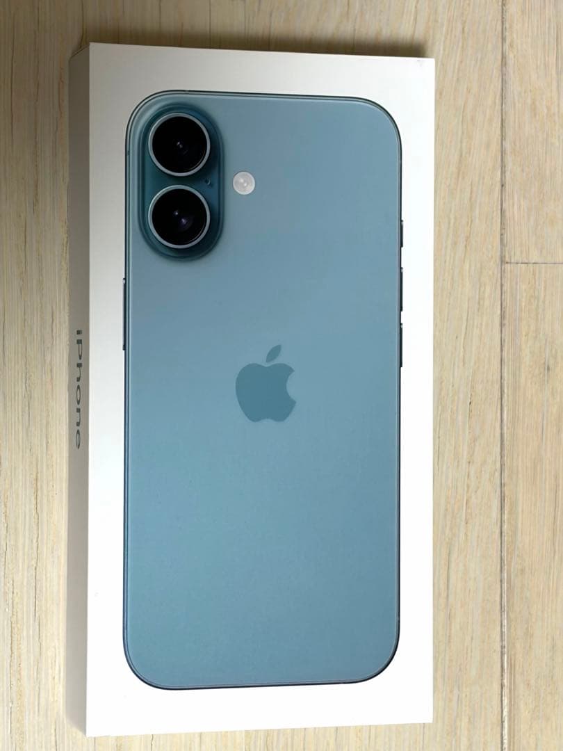 【美品】iPhone16 256GB ティール simフリー