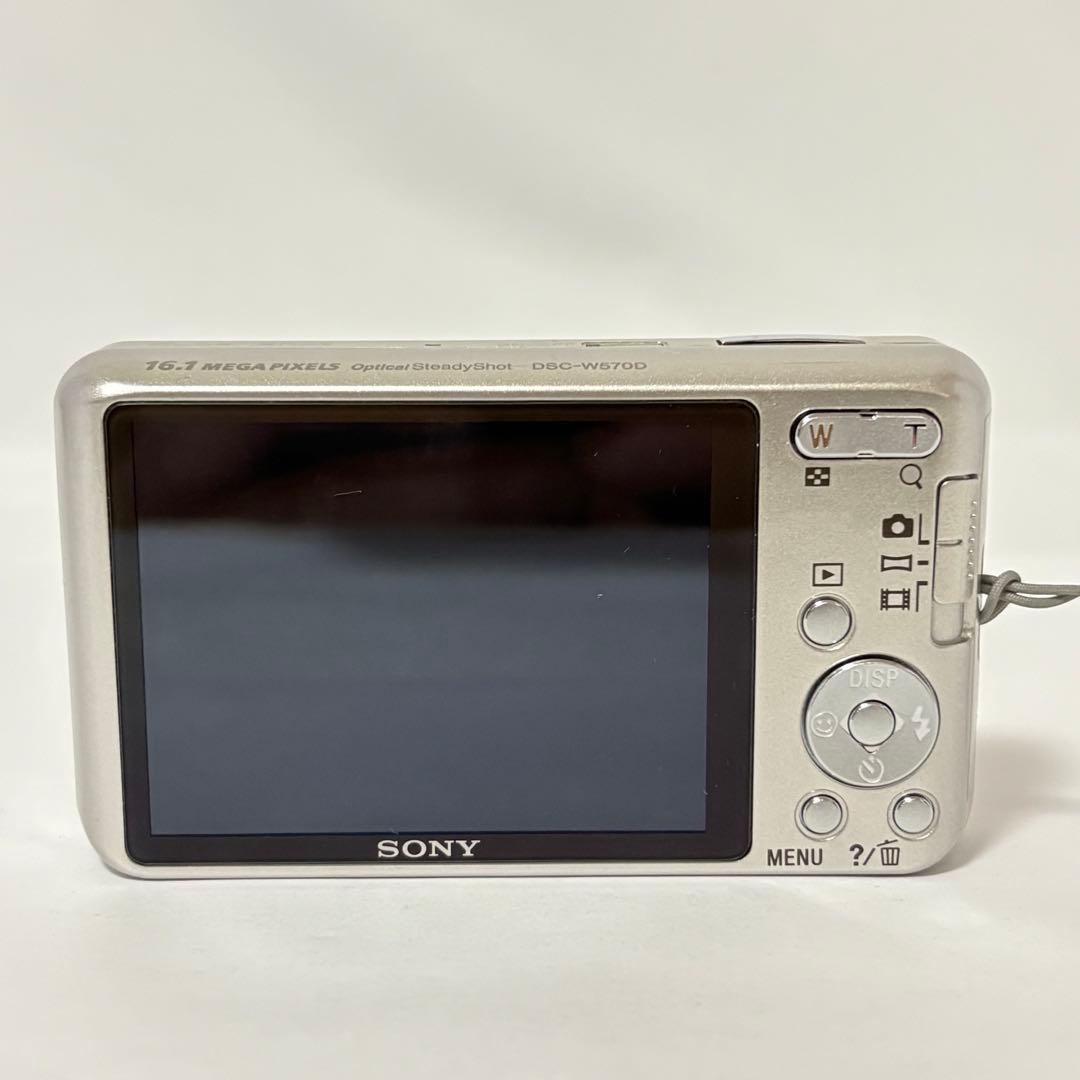 【完動美品】Sony DSC-W570D cyber-shot コンデジカメラ